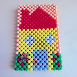 NWOT Susan Alexandra Ash House Beaded Card Holder